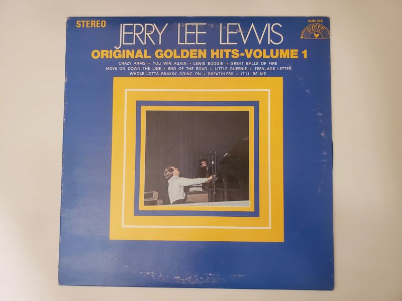 Jerry Lee Lewis Original Golden Hits - Volume 1 vinyl record
